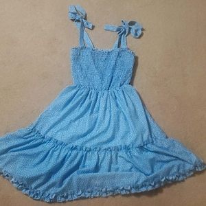 Tie at shoulder dress